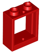 Janela 1x2x2 Vermelha