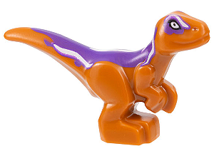 Bebê Dinossauro Dark Orange
