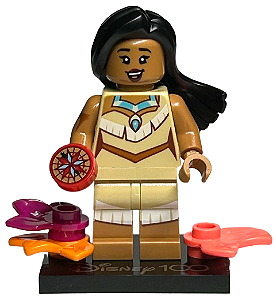 Minifigura Lego Disney 100 - Pocahontas