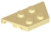 Placa 2x4 Trapezoidal Bege