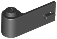 Porta 1x3x1 esquerda Preta