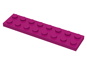 Placa 2x8 Magenta