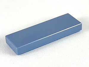 Placa Lisa 1x3 Sand Blue