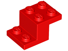 Suporte 3x2x1 1/3 Vermelho