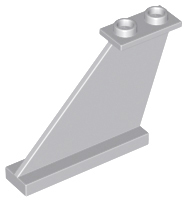 Cauda de Aeronave 4x1x3 Cinza Clara