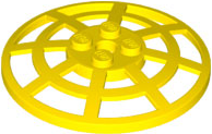 Disco 6x6 invertido (radar) Amarelo