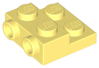 Placa Modificada 2x2x2/3 Amarela Clara Brilhante