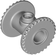 Carretel de corda 2 x 2 x 2 tambor com pino Cinza Claro