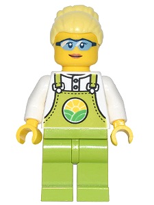 Minifigura Lego City - A esposa do fazendeiro