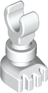 Perna de Esqueleto Branco
