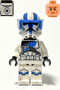 Minifigura Lego Star Wars - Clone Heavy Trooper, 501st Legion (Phase 2)