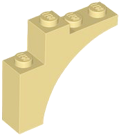 Arco 1x4x3 Bege