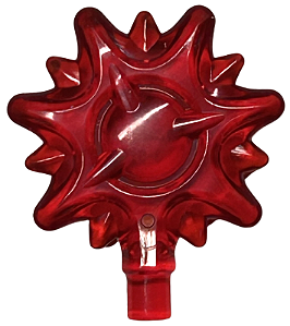 Explosão Pequena com Barra Final - Feitiço Mágico Translúcido Vermelha