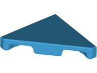 Placa Lisa Modificada Triangular 2x2 Dark Azure