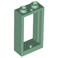 Moldura de Janela 1x2x3 frente plana - Sand Green