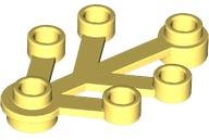 Folha de Planta 4x3 Amarela Clara Brilhante