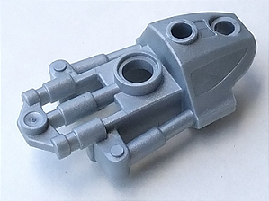 Capa de coxa  do Lego Bionicle Toa Inika Pearl Light Gray