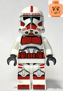 Minifigura Lego Star Wars - Clone Shock Trooper - Guarda de Coruscant