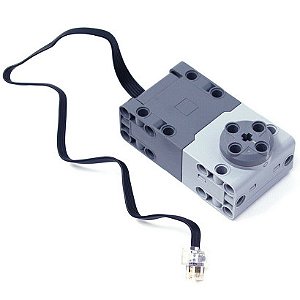 Motor Lego Technic Powered Up, Grande Angular Cinza