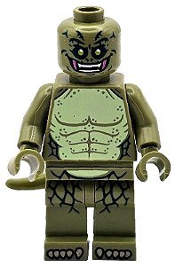Minifigura Lego Super Heros - Homem Lagarto (Lizard)