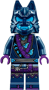 Minifigura Lego Ninjago - Wolf Mask Warrior