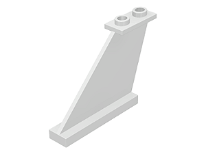 Cauda de Aeronave 4x1x3 Branca