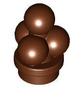 Bolas de Sorvete Marrom