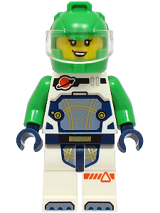Minifigura Lego City - Astronauta Feminina