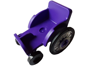 Cadeira de Rodas Lego Friends - Dark Purple