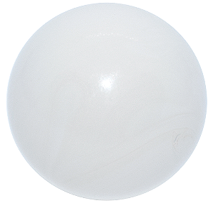 Bola de Plástico Rígido 19mm D Branca