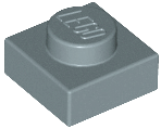 Placa 1x1 Sand Blue