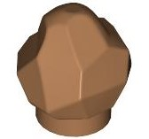 Rocha 1 1/3 x 1 1/3 x 1 Medium Nougat