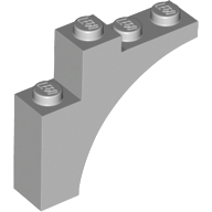 Arco 1x4x3 Cinza Claro