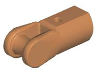 Suporte para barra com alça Medium Nougat