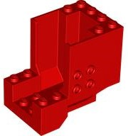 Cockpit 6x4x4 2/3 Vermelho