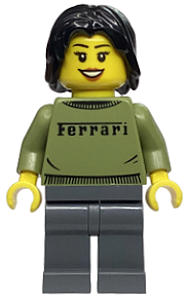 Minifigura Lego SPEED CHAMPIONS - Ferrari F40 Driver