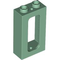 Janela 1x2x3 Modelo de Trem Sand Green