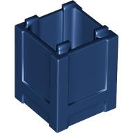 Caixa 2x2x2 Topo Aberto Azul Escura