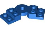 Placa Modificada 2x6x2/3 Dobrada Azul
