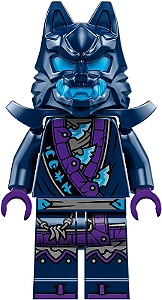 Minifigura Lego Ninjago - Wolf Mask Warrior