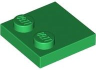 Placa Modificada 2x2 Verde