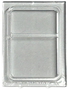 Vidro para porta do trem com bordas nas laterais Translúcido