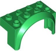 Para-Lamas 4x2 1/2 x2 Verde