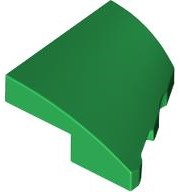 Cunha 2x2x2/3 Esquerda Verde