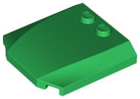 Placa em Cunha  4x4x2/3 Verde