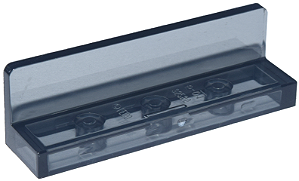 Painel 1x4x1 Translúcido Escuro