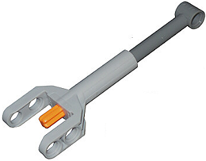 Atuador Linear Mini Cinza Claro