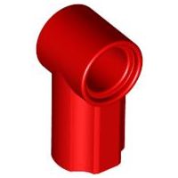 Conector Eixo-Pino Angulado #1 Vermelho.