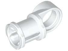 Conector Eixo-pino com Articulação Suave Branco