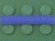 Mangueira Lego Pneumático 4mm D. 3L / 2.4cm azul